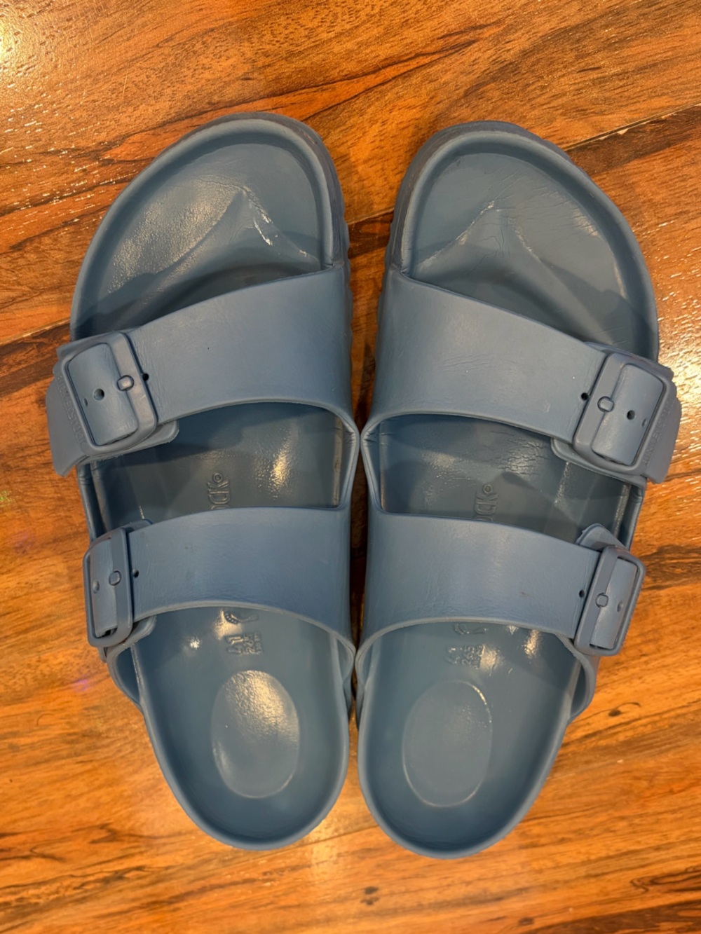Birkenstock Blue EVA Arizona Two-Strap Sandals